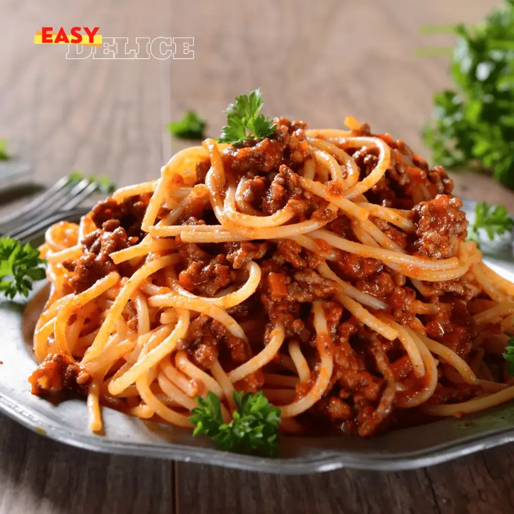 Spaghettis Bolognaise Maison à l’Airfryer : Une Recette Rapide et Savoureuse