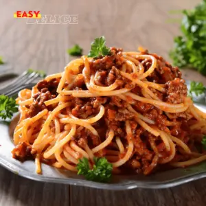 Spaghettis Bolognaise Express à l’Airfryer