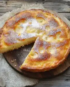 Tarte au sucre traditionnelle