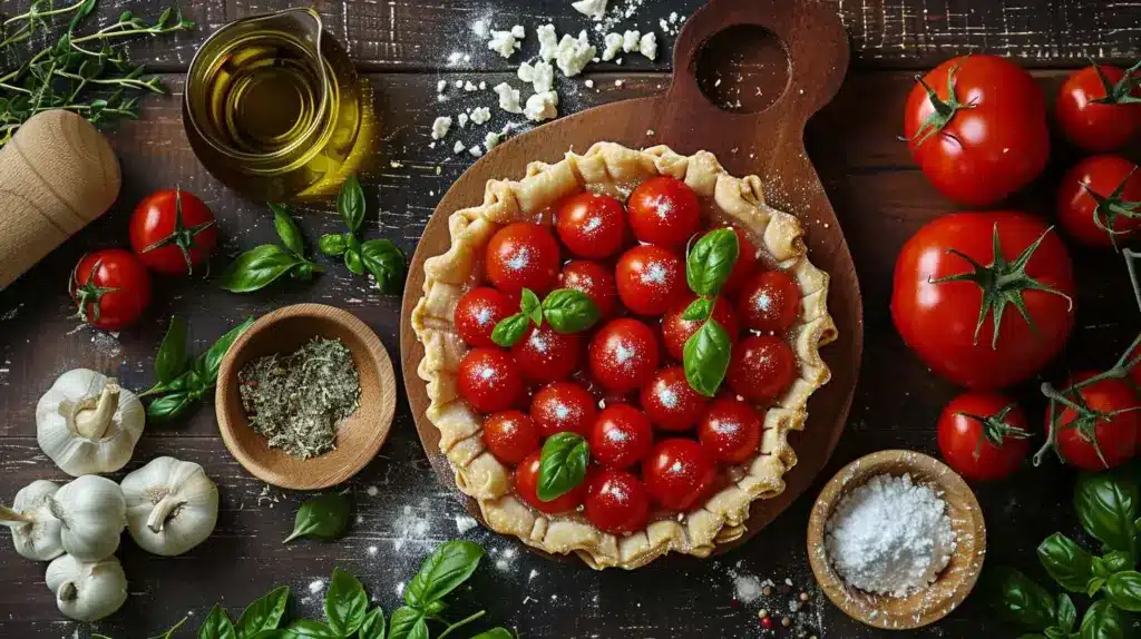 Recette facile de tarte aux tomates cerises – Découvrez comment la préparer !
