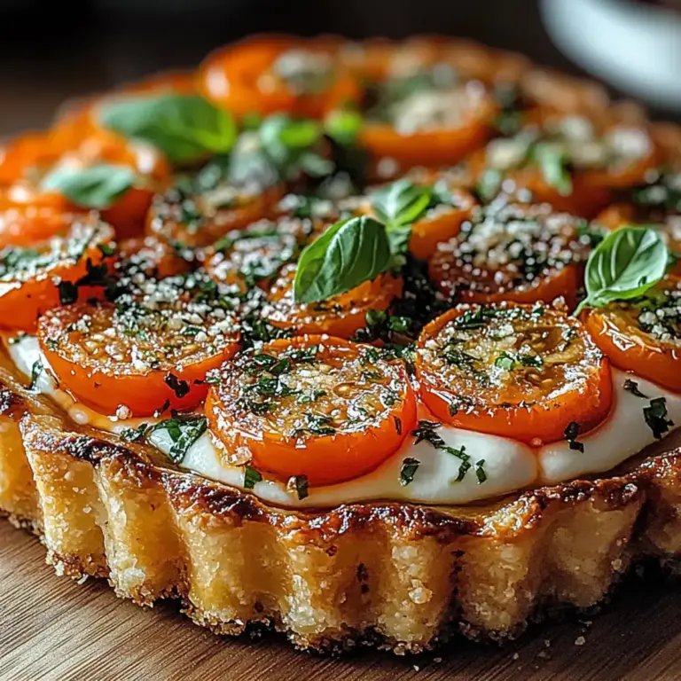 Tomato Basil Tart Easy and Delicious Recipe