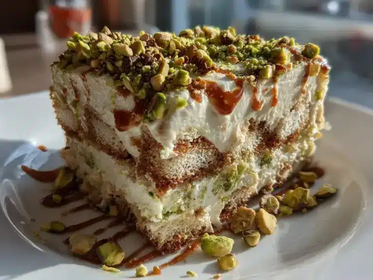 Pistachio Tiramisu Recipe: 4 heures de pur bonheur