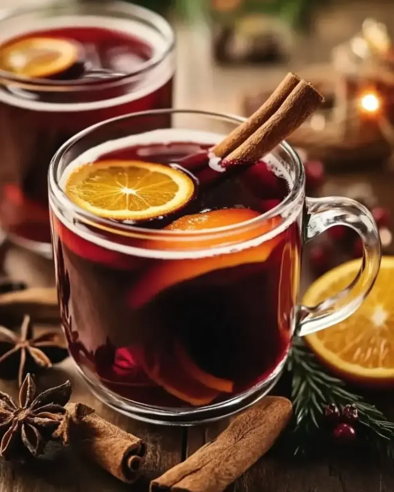 Vin chaud maison aux épices
