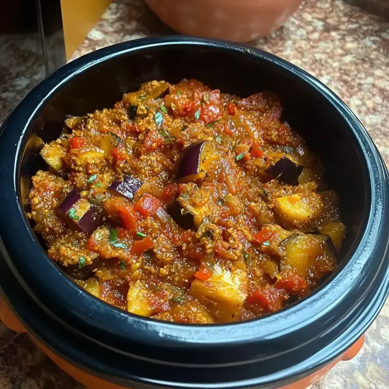 Zaalouk Marocain Le Délicieux Caviar d’Aubergines aux Saveurs Ensoleillées