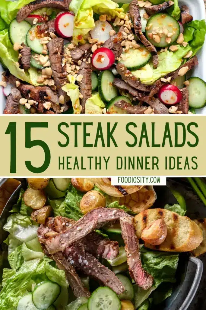 15 Steak Salad Recipes – Healthy Dinner Recipes