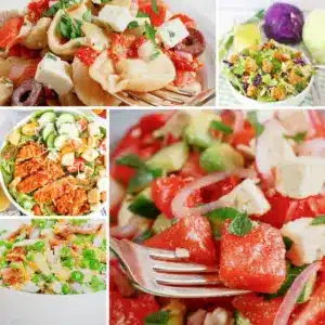 Salade de Tortellini à la Grecque