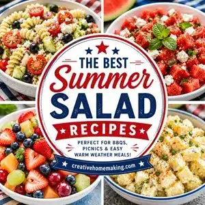 Best Summer Salad Recipes for BBQs, Picnics, and Easy Warm Weather Meals