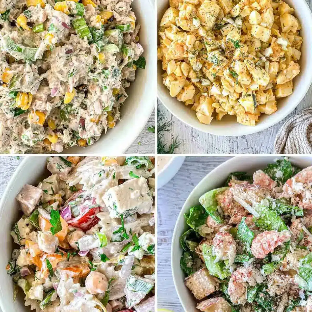 7 Summer Salads That Actually Keep You Full - Simple And Fraiche 2 recettes de salades protéinées