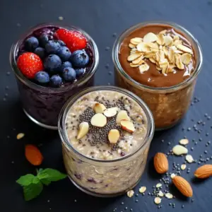 Petit-déjeuner nutritif aux flocons d’avoine : 3 recettes express