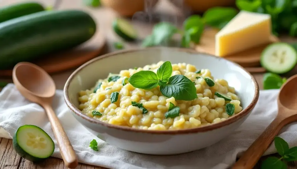 Risotto Courgette : Le Plat d'Été Réconfortant