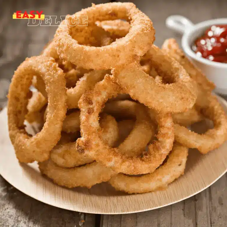Rondelles d’Oignons à la Friteuse à Air : La Recette Croustillante et Légère