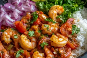 Rougail crevettes créole