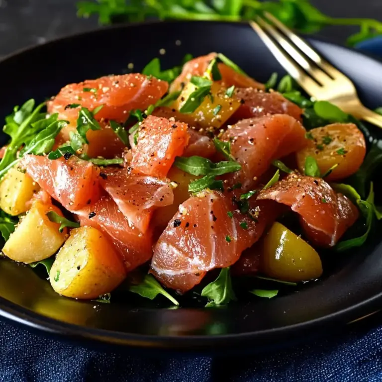Salade aux Endives, Thon et Pommes de Terre