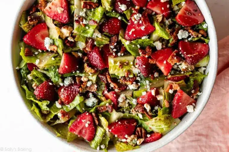 The Strawberry Bacon Salad Everyone Asks Me For
