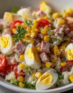 Salade Composée Fraîche et Colorée