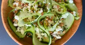 Salade courgette feta