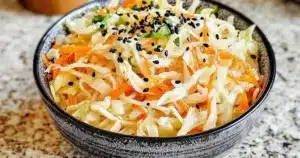Salade de Chou Blanc à la Japonaise