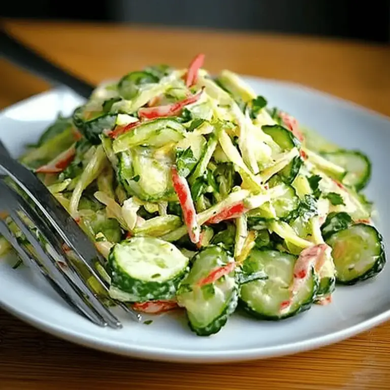 Salade de Concombre: La Meilleure Recette Détox Délicieuse