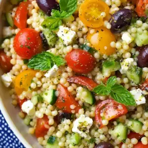 Salade de Couscous Perlé Fraîche et Savoureuse