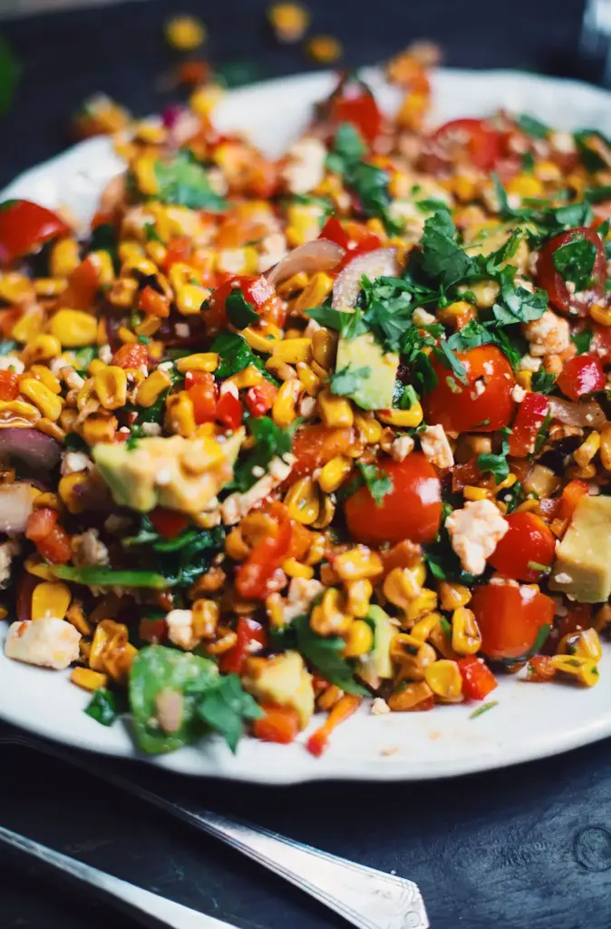 Salade de maïs grillé – Le Coup de Grâce