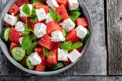 Salade pastèque feta rafraîchissante – Recette estivale facile
