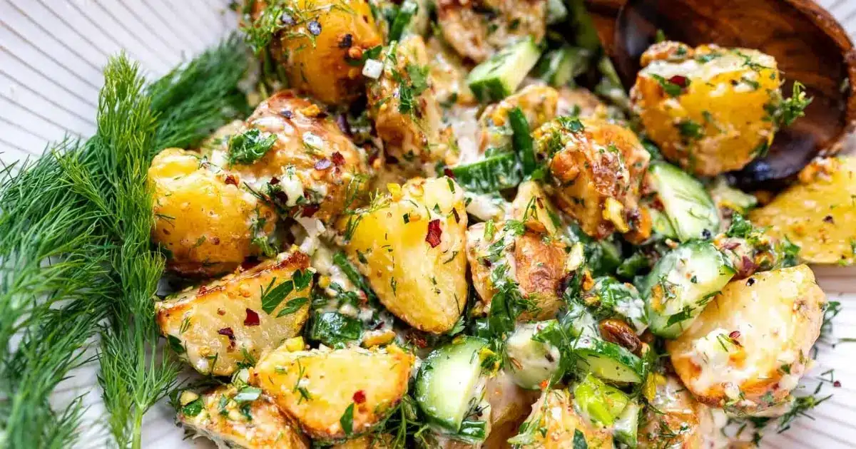 Best Roasted Potato Salad 2 salade de pommes de terre rôties