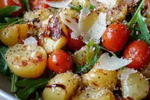Salade de pommes de terre rôties à l’italienne