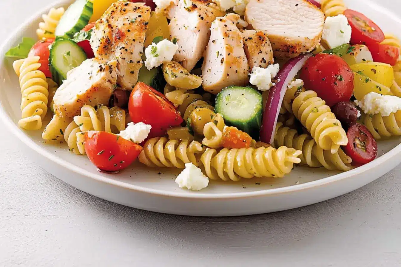Salade de pâtes au poulet 2 salade de pâtes au poulet ranch