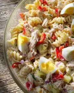 Salade de pâtes au thon