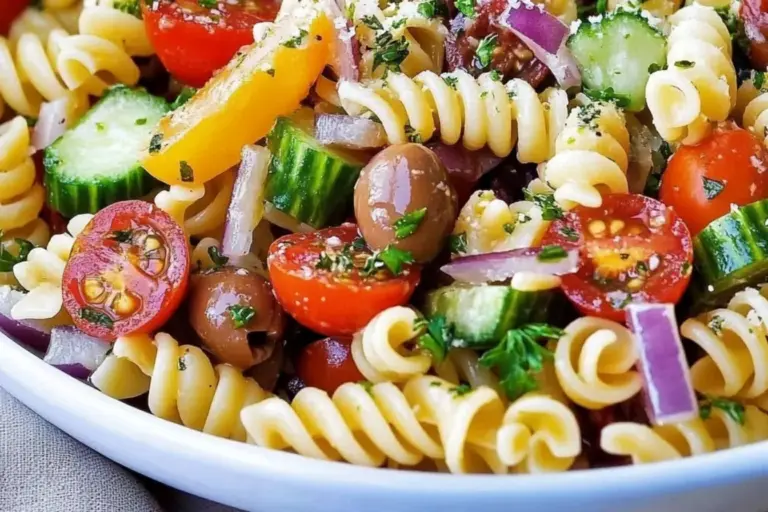 Salade de pâtes à l’italienne