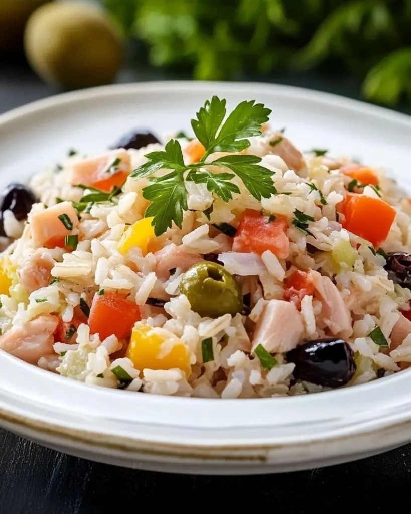 Salade de Riz au Thon 2 salade de riz au thon