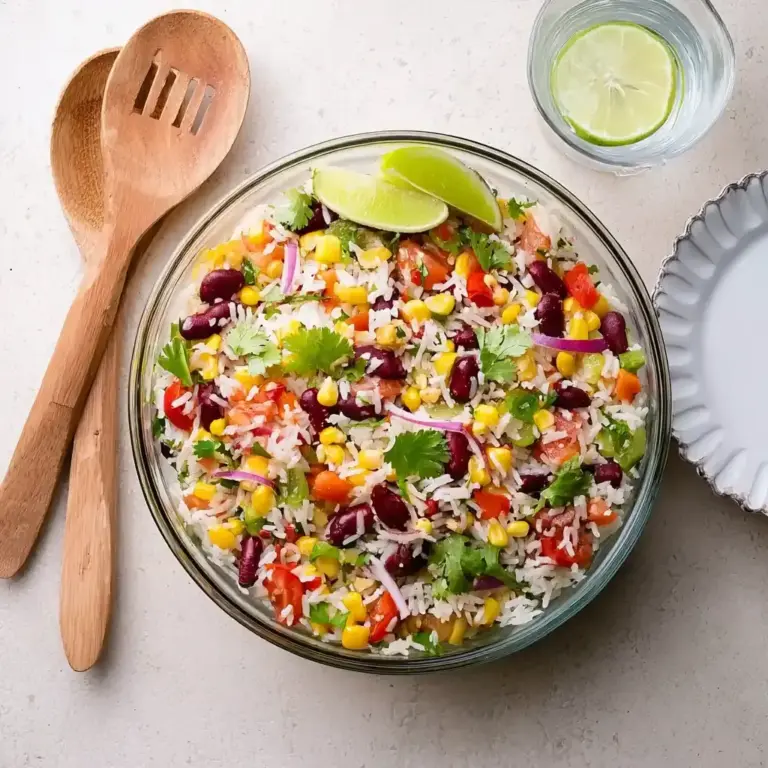 Salade de riz mexicaine facile 20 minutes recette magique