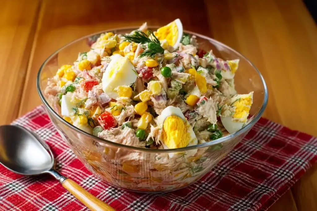 Salade de Riz et Thon : Une Recette Simple et Savoureuse