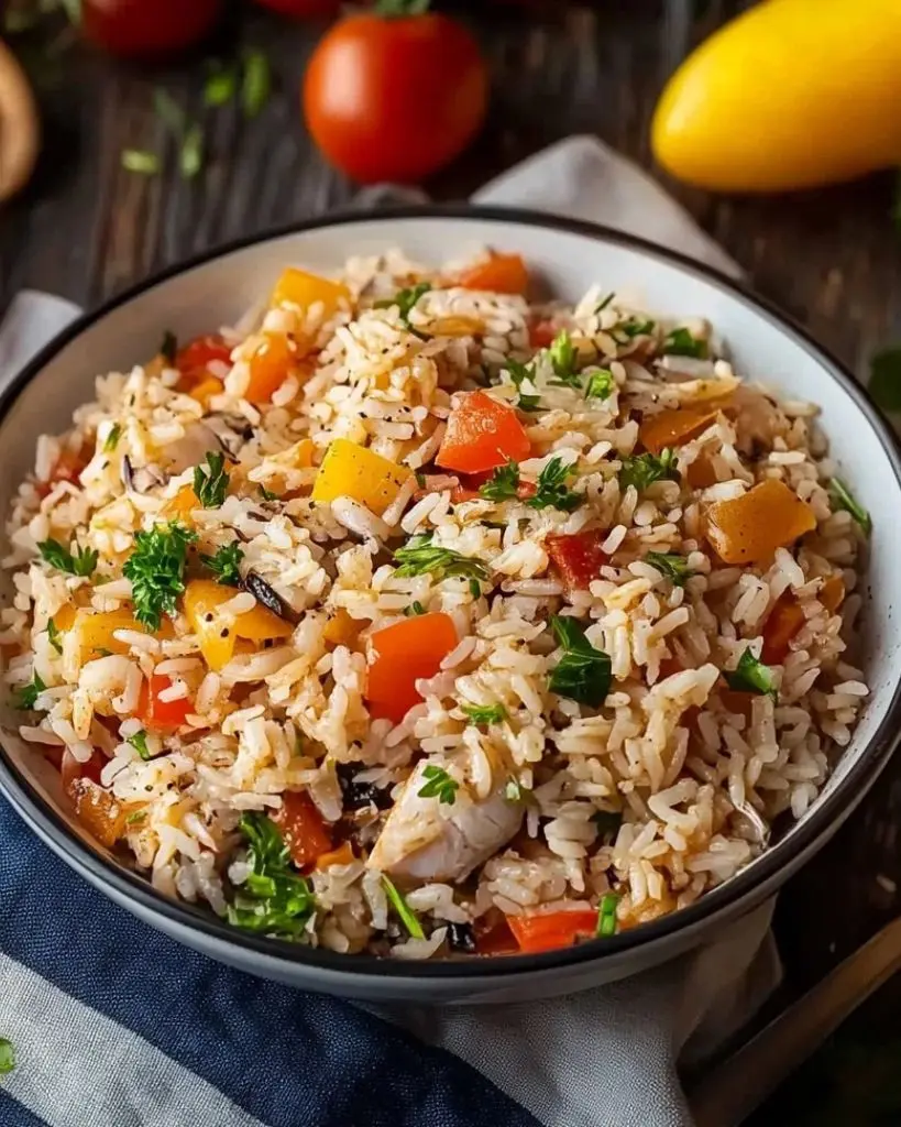 Salade de riz rapide 2 salade de riz