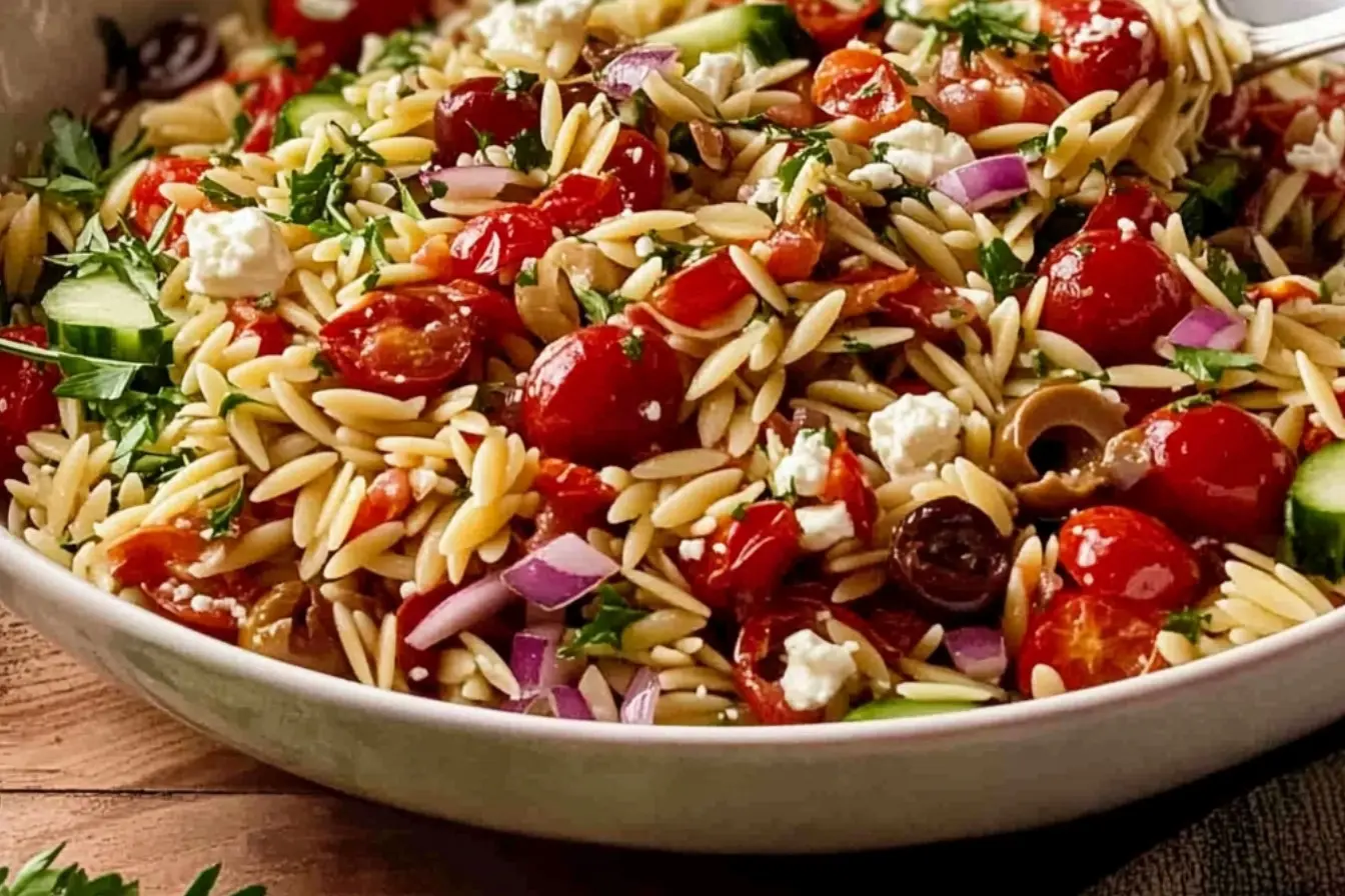 Salade d’orzo à l’italienne 2 salade d’orzo italienne