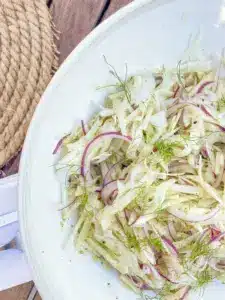Salade fraîcheur fenouil et pomme verte