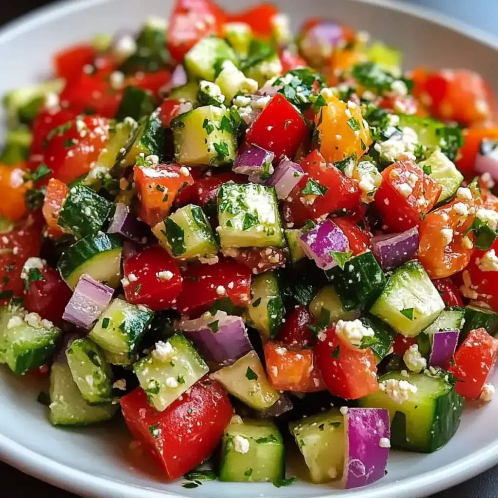 Ultimate Mediterranean Chopped Salad – Deliciously Fresh & Zesty