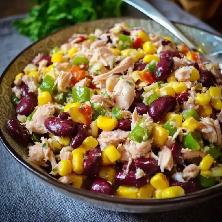 Salade mexicaine thon : recette facile et délicieuse
