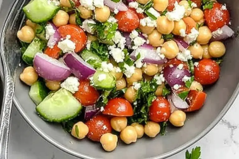 Salade Méditerranéenne de Pois Chiches