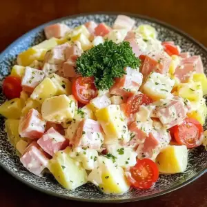 Salade piémontaise traditionnelle