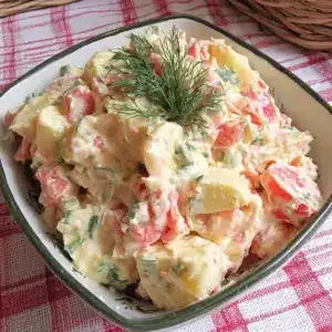 Salade piémontaise traditionnelle