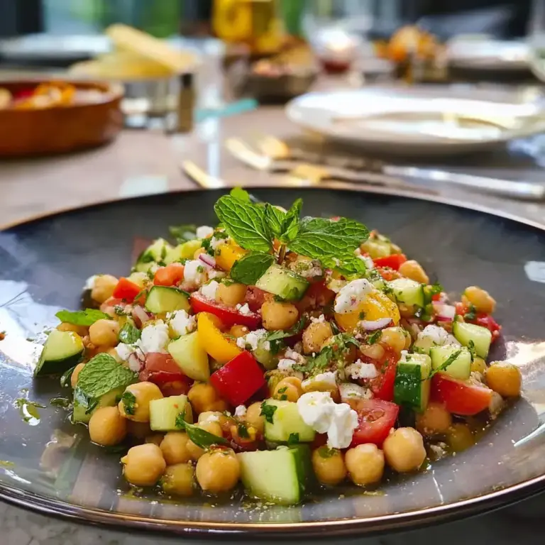 salade pois chiches méditerranéenne : 7 secrets simple et rapide