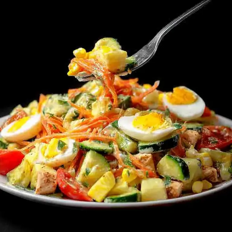 Salade repas soir simple : 1 recette légère et rassasiante