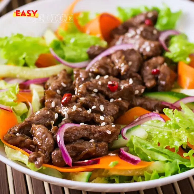 Salade Thaï de Bœuf : Fraîcheur et Saveurs Exotiques