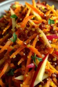 Salade végétarienne fraîche et croquante