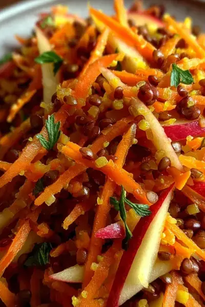 Salade végétarienne fraîche et croquante