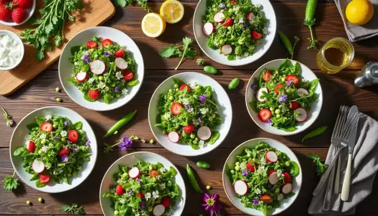 Salades Fraîches pour Fêter le Printemps en Cuisine