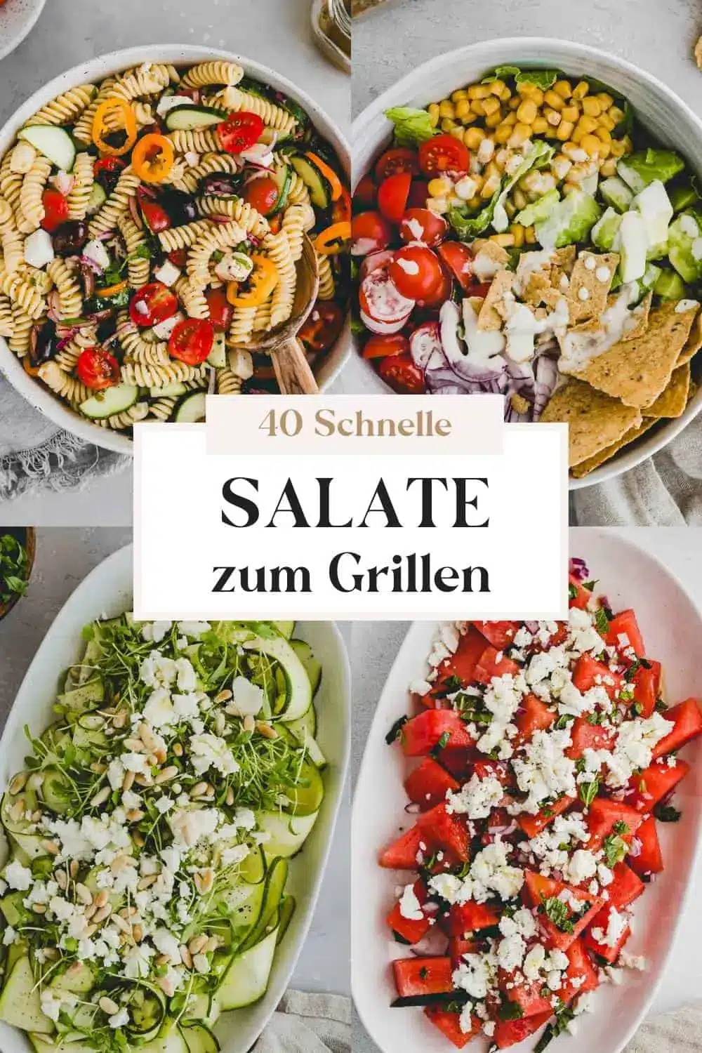 salades rapides pour barbecue