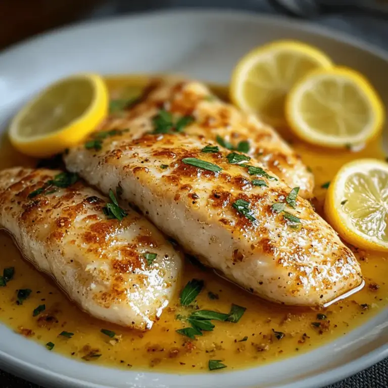 🍋 Sauce au Citron pour Poisson – Simple, fraîche et parfumée –