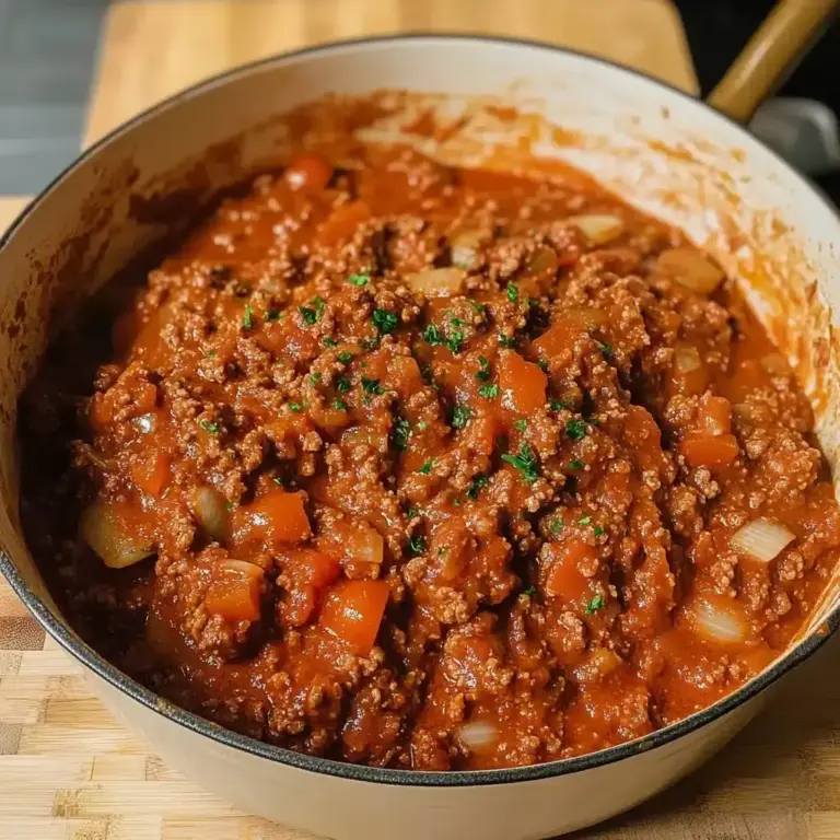 Sauce Bolognaise Maison